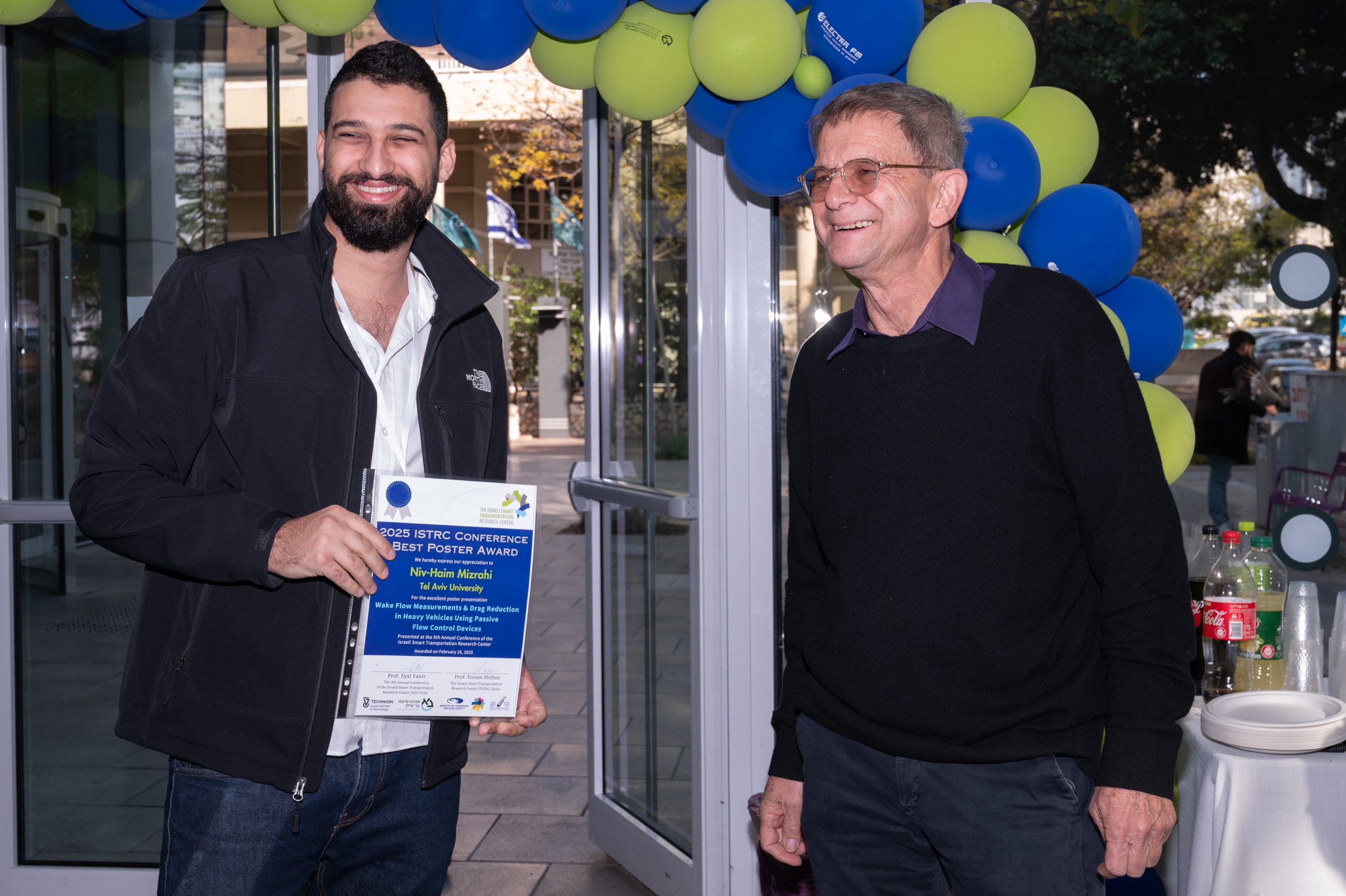 Niv-Haim Mizrahi of Tel Aviv University has been awarded the 2025 ISTRC Conference Best Poster Award