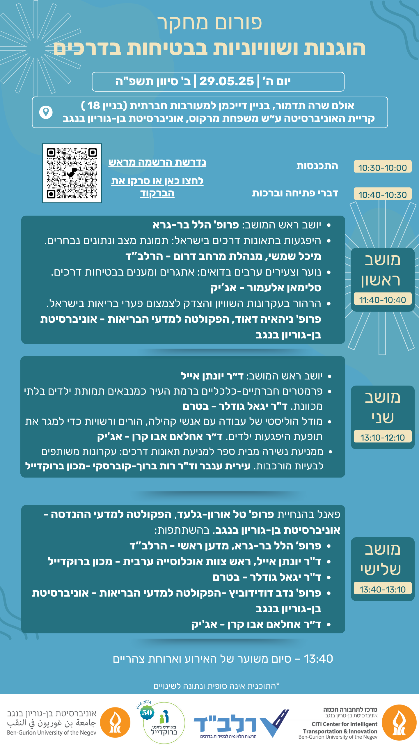 Research Forum 29-05-2025 Program